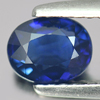 Certified Blue Sapphire 0.99 Ct. Oval 6.33 x 5.03 Mm Natural Gemstone Madagascar
