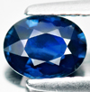Certified Blue Sapphire 0.96 Ct. VVS Oval Shape 6.18 x 5.18 Mm. Natural Gemstone