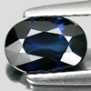 Certified Blue Sapphire 1.25 Ct. VVS Oval 7.47 x 5.28 Mm. Natural Gem Madagascar