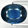 Certified 1.53 Ct. Oval Shape 7.85 x 5.96Mm.Natural Blue Sapphire Gem Madagascar