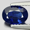 Certified Blue Sapphire 1.35 Ct. Oval Shape Natural Gemstone Madagascar