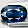 Certified Blue Sapphire 1.80 Ct. VVS Oval Shape 8.22 x 5.55 Mm. Natural Gemstone