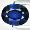 Certified Blue Sapphire 1.11 Ct. VVS Oval Shape 6.99 x 5.52 Mm. Natural Gemstone