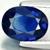 Certified 1.53 Ct. Oval 7.93 x 6.02 Mm.Natural Blue Sapphire Gemstone Madagascar