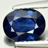 Certified Blue Sapphire 1.84 Ct. Oval 8.00 x 6.17 Mm. Natural Gem Madagascar