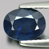 Certified Blue Sapphire 1.69 Ct. VVS Oval 7.50 x 5.71 Mm. Natural Gem Madagascar