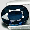 Certified Blue Sapphire 1.29 Ct. Oval 7.32 x 5.64 Mm Natural Gemstone Madagascar