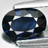 Certified Blue Sapphire 1.42 Ct. VVS Oval 7.92 x 5.74 Mm. Natural Gem Madagascar