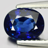 Certified Natural Blue Sapphire Gem Oval Shape 7.58 x 6.04Mm.1.53 Ct. Madagascar