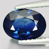 Certified 1.74 Ct. Natural Blue Sapphire Gemstone Oval Shape From Madagascar