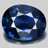Blue Sapphire Certified 1.44 Ct. VVS Oval 7.67 x 6.17 Mm. Natural Gem Madagascar
