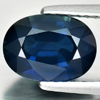 Certified Blue Sapphire 2.69 Ct. VVS Oval Shape 9.85 x 7.21 Mm. Natural Gemstone