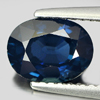 Certified 1.80 Ct.  Oval Shape Natural Gemstone Blue Sapphire From Madagascar