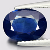 Blue Sapphire Oval Shape 2.15 Ct. Certified Natural Gemstone Madagascar Heated