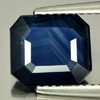 Blue Sapphire 2.90 Ct. Octagon 8.9 x 7.8 Mm. Natural Gem Thailand Heated Only