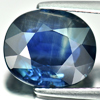 Certified Unheated Blue Sapphire 5.19 Ct Oval 11.49 x 9.91 Mm Natural Madagascar