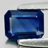 Blue Sapphire 0.66 Ct. VS Octagon 5.8 x 4.4 Mm. Natural Gem Thailand Heated Only
