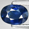 Natural Blue Sapphire Gemstones 0.75 Ct. Oval Shape 6.5 x 4.9 Mm.
