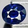 Blue Sapphire 0.58 Ct. Oval 5.2 x 4.4 Mm. Natural Gemstone Thailand Heated Only