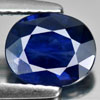 Blue Sapphire 1.36 Ct. Oval Shape 7.5 x 6.1 Mm. Natural Gemstone From Thailand