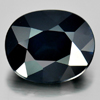 Deep Blue Sapphire 1.66 Ct. Oval Shape 7.9 x 6.5 x 4 Mm. Natural Gem Thailand