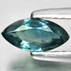 0.65 Ct. Vivid Marquise Shape Natural Gemstone Greenish Blue Sapphire Bangkaja