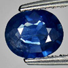 0.71 Ct. Natural Gem Blue Sapphire Oval Shape Bangkaja Thailand