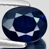 Blue Sapphire 1.61 Ct. Oval 7.7 x 6.2 Mm. Natural Gemstone Thailand Heated Only