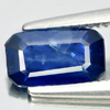 Blue Sapphire 1.04 Ct. Octagon Shape 7.8 x 4.6 Mm. Natural Gemstone Thailand