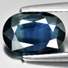 Certified Blue Sapphire 2.29 Ct. Oval 10.11 x 7.08 Mm. Natural Gemstone Thailand