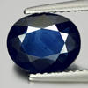 Certified 2.18 Ct. Matey Natural Blue Sapphire Gemstone Oval Shape Madagascar