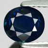 Sapphire Greenish Blue 1.19 Ct. Oval 6.8 x 6 Mm Natural Gem Heated Only Thailand
