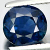 Blue Sapphire 1.09 Ct. Oval Shape 6 x 5.6 Mm. Natural Gemstone From Thailand