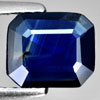 Blue Sapphire 1.54 Ct. Octagon 8.2 x 6.9 Natural Gemstone Thailand Heated Only