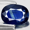 Blue Sapphire 1.31 Ct. VS Oval 8 x 5.9 Mm. Natural Gemstone Thailand Heated Only