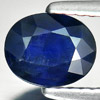 Blue Sapphire 1.25 Ct. Oval Shape 7 x 5.6 Mm. Natural Gemstone From Thailand