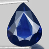 Blue Sapphire 1.02 Ct. Pear Shape 7.8 x 6.2 Mm. Natural Gemstone From Thailand