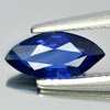 Blue Sapphire 0.56 Ct. Marquise 7.8 x 3.8 Mm. Natural Gem Thailand Heated Only