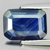 Blue Sapphire 1.72 Ct. Octagon Shape 9.5 x 7 Mm. Natural Gemstone From Thailand