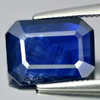 2.45 Ct. Natural Gemstone Blue Sapphire Octagon Shape From Thailand