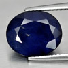 4.79 Ct. Good Color Gemstone Natural Deep Blue Sapphire Oval Shape