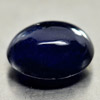 3.31 Ct. Good Oval Cabochon Natural Blue Sapphire Gemstone Madagascar
