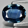 Certified Unheated Gemstone 1.05 Ct. Oval Shape Natural Blue Sapphire