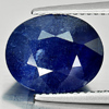 6.11 Ct. Oval Natural Gemstone Deep Blue Sapphire From Madagascar