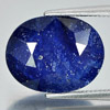 6.10 Ct. Oval Natural Gemstone Deep Blue Sapphire From Madagascar