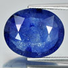 6.44 Ct. Oval Natural Gemstone Deep Blue Sapphire From Madagascar