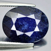 5.74 Ct. Oval Shape Natural Gem Deep Blue Sapphire Madagascar