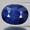 Good Cutting 8.01 Ct. Oval Shape Natural Gem Deep Blue Sapphire