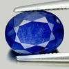 2.62 Ct. Nice Gemstone Natural Deep Blue Sapphire Oval Shape