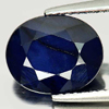 4.50 Ct. Calibrate Size Oval Natural Gem Deep Blue Sapphire Madagascar